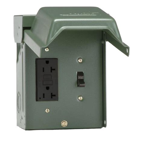 20 amp lighting junction box|outdoor 20 amp electrical outlet.